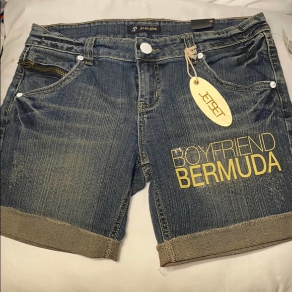 Bermuda Denim Jeans Bermuda Shorts *Size 7 - Picture 5 of 7